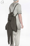 BORIS BIDJAN SABERI Hooded Jacket AW22 ZIPPER2 FTT00008 Gray Coffee 2